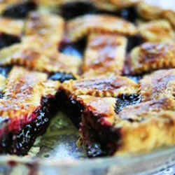 Backyard Treats - Boysenberry Pie